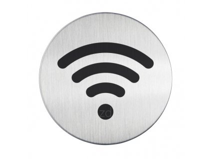Piktogram Wifi - PICTO  luxusní kartačovaný design