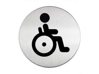 Piktogram invalida - PICTO  luxusní kartačovaný design