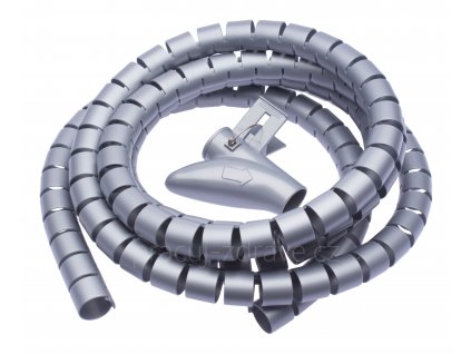 WINDER trubice pro vedení kabelů 2,5m×20mm šedá