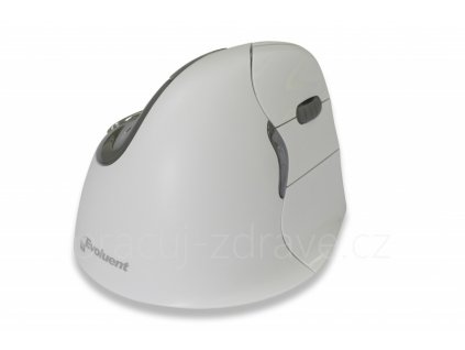 Evoluent Vertical Mouse 4 Right - Bluetooth  exlusivní bílé provedení vhodné pro MAC