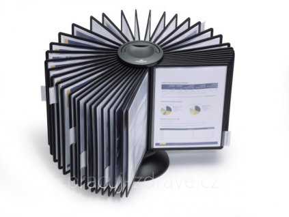 Stojan na dokumenty, letáky či prospekty SHERPA® CAROUSEL 40  Rotační zobrazovací systém