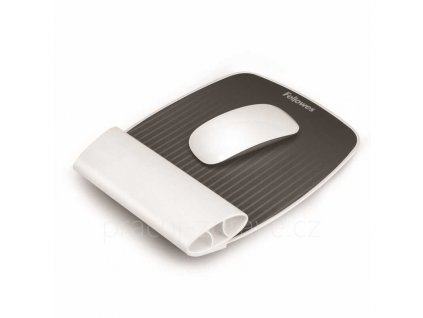 Ergonomická podložka pod myš I-Spire Series™ Wrist Rocker™ - bílá  Fellowes - patentovaný tvar a design