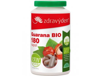 Guarana BIO 180 kapslí