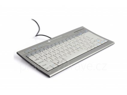 Ergonomická klávesnice Bakker C-board 810 compact design  Prefesionální klávesnice - USB, CZ Polepky