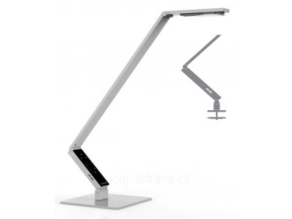 Stolní lampa PRO Linear Luctra upevnění na šroub bílá
