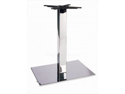 Centrální stolová podnož BSS 1701-60x40 - nerez  stolová základna 60 x 40 cm
