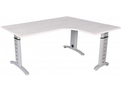 DESK FIX 100 rohový výškově nastavitelný stůl  manuálně nastavitelný pomocí šroubu