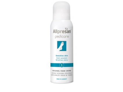 Allpresan® PediCARE 1 krémová pěna na citlivou pokožku 125 ml  denní péče citlivé pokožky