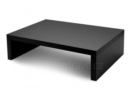 Podstavec pod monitor A4+ černý lamino  Kvalitní, dřevěné provedení - výběr ze 4 velikostí