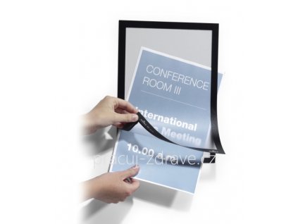 DURAFRAME® A4 - magnetický prezentační rámeček  Profesionální způsob prezentace - 1 ks