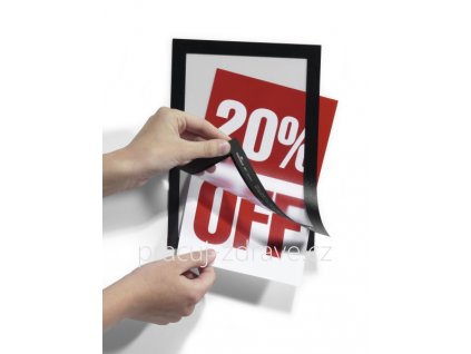 DURAFRAME® A5 - magnetický prezentační rámeček  Profesionální způsob prezentace - 1 ks