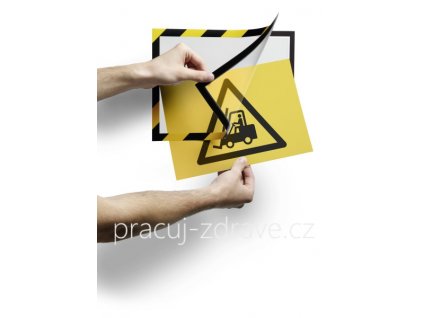 DURAFRAME® A4 SECURITY - 10 ks magnetických prezentačních rámečků  Profesionální způsob prezentace - 10 ks