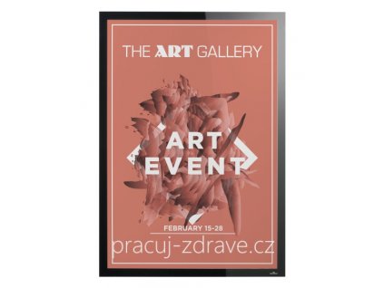 DURAFRAME® POSTER SUN 70 x 100 cm - magnetický prezentační rámeček  Profesionální způsob prezentace - 1 ks