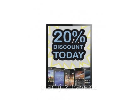 DURAFRAME® POSTER SUN 50 x 70 cm - magnetický prezentační rámeček  Profesionální způsob prezentace - 1 ks