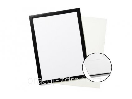 DURAFRAME® A4 GRIP - magnetický prezentační rámeček  Profesionální způsob prezentace - 1 ks