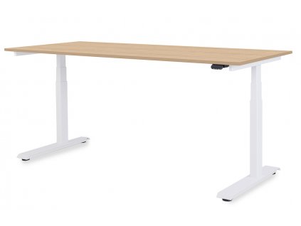 DeskTherapy D6+ Linak profesionální výškově stavitelný stůl  vysoká pevnost, nosnost 160 kg, top design