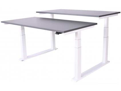 DeskTherapy BENCH D5+ Linak profesionální výškově nastavitelný stůl robustní sloupky Linak