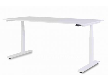 DeskTherapy D6+ EXCLUSIVE Linak výškově stavitelný stůl  profesionální zakázkový stůl v nejlepší výbavě