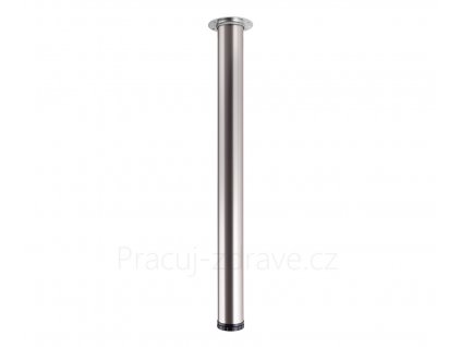 Stolová noha Strong kulatá 60 mm - barva satin nikl mat