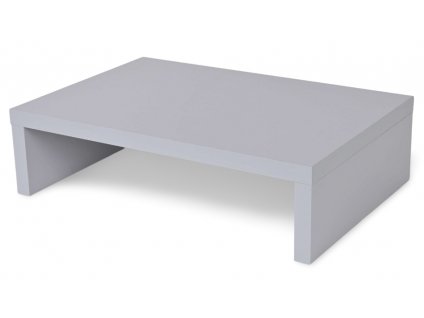 Podstavec pod monitor A4+ LUX Šedá ( stříbrná )  kvalitní provedení, 4 velikosti 5, 10, 15 a 20 cm