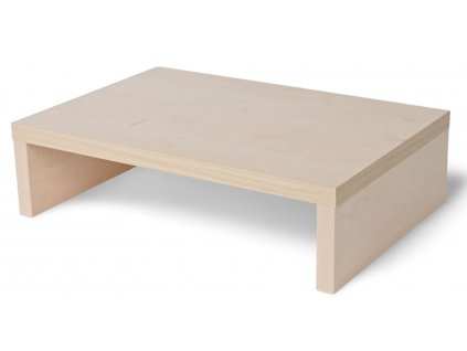 Podstavec pod monitor A4+ LUX Bříza 1715  kvalitní provedení, 4 velikosti 5, 10, 15 a 20 cm