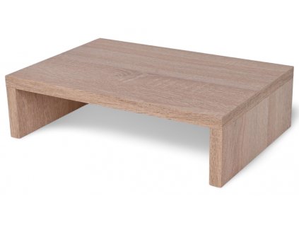 Podstavec pod monitor A4+ LUX Dub Sonoma světlá  kvalitní provedení, 4 velikosti 5, 10, 15 a 20 cm