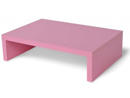 Podstavec pod monitor A4+ DELUX RŮŽOVÁ SVĚTLÁ  premiový dekor, 4 velikosti 5, 10, 15 a 20 cm