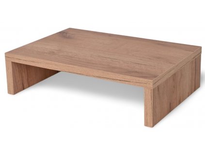 Podstavec pod monitor a TV A3+ DELUX Dub craft zlatý  kvalitní provedení, 4 velikosti 5, 10, 15 a 20 cm
