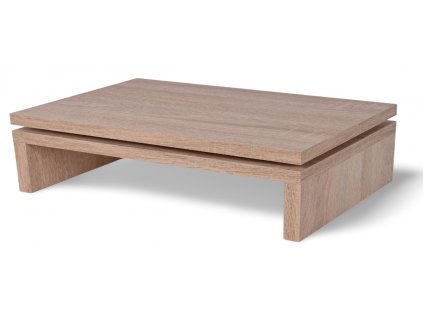 Otočný podstavec pod monitor a TV A3+ LUX Dub Sonoma  360° otočné provedení, 4 velikosti 5, 10, 15 a 20 cm
