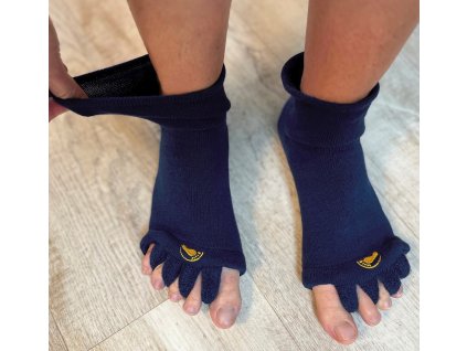 Adjustační ponožky NAVY EXTRA STRETCH - pro oteklé nohy  EXTRA PRUŽNÉ pro oteklé nohy velikost S, M, L, XL