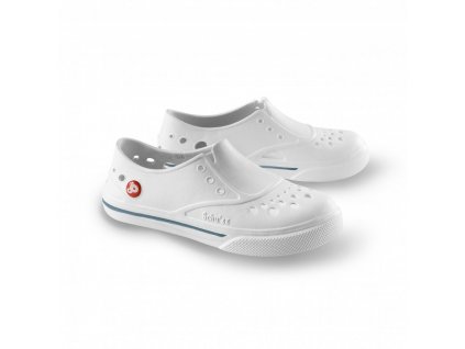 Obuv Schu'zz Sneaker'zz 0088 bílá potisk šedý pruh
