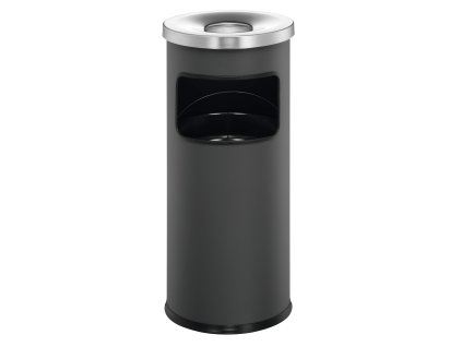 DURABLE SAFE 17L Odpadkový koš s popelníkem, antracitový 1