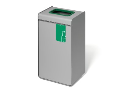 Odpadkový koš na recyklaci DURASORT® 55L sklo 1