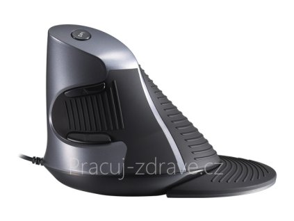 APLIC M618 - DRATOVÁ VERTIKÁLNÍ ERGONOMICKÁ MYŠ - Výprodej  Laserová myš - velmi oblíbená