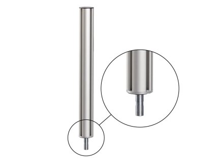 TSS Sloupek adaptérovým trnem 445 mm