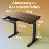 DeskTherapy mini plus orech vyskove nastavitelny stul nosnost