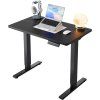 DeskTherapy mini cerny maly elektricky nastavitelny stul