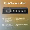 DeskTherapy mini cerny maly elektricky nastavitelny ovladac