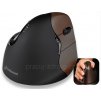 Evoluent VerticalMouse 4 Small Wireless hnědá lux myš  profesionální myš - pro menší a střední dlaně do 178 mm