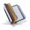 VARIO® Desk 30 - Stojan na dokumenty, letáky či prospekty  Stojan stříbrný, rámečky mix barev