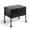 Pojízdná kartotéka DURABLE ECONOMY TROLLEY 80 A4 TOP černá  Mobilní uzamykatelná kartotéka pro všechny Vaše dokumenty.