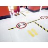 Značka zákazu "STOP" odnímatelná  Rozměry: ?430 mm, tloušťka: 0,2 mm