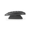 Ergonomická podnožka Nedis plastová černá
