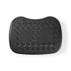 Ergonomická podnožka Nedis plastová černá