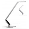 Stolní lampa PRO Linear Luctra se základnou stříbrná