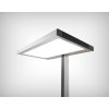 Kancelářská podlahová lampa Vitawork Luctra, s čidlem, 7000 lm, symetrická distribuce