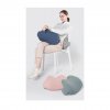 Ergonomická bederní opěrka Mosh - růžová  z vysokoelastické paměťové pěny