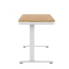 desktherapy e1 small buk vyskove nastavitelny stul se zasuvkou bok