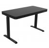 desktherapy e1 cerny vyskove nastavitelny stul se zasuvkou