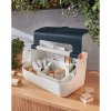 Přenosný box Leitz Cosy sametově šedá  designový box s držadlem z prémiové řady Leitz Cosy